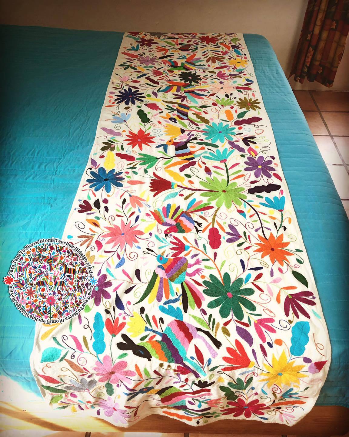 Para cama Otomí King Size (sobre pedido)