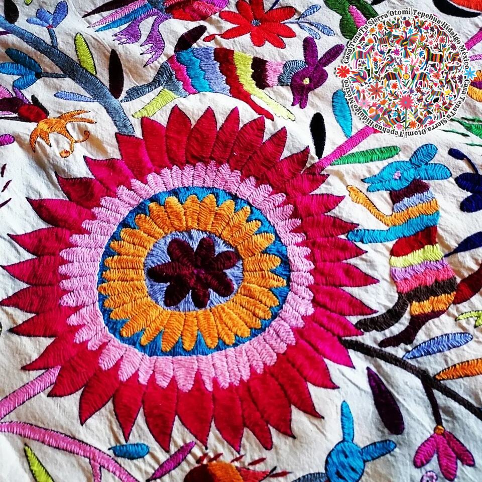 Hermoso Lienzo "Mini Pueblito Mexicano" (sobre pedido)