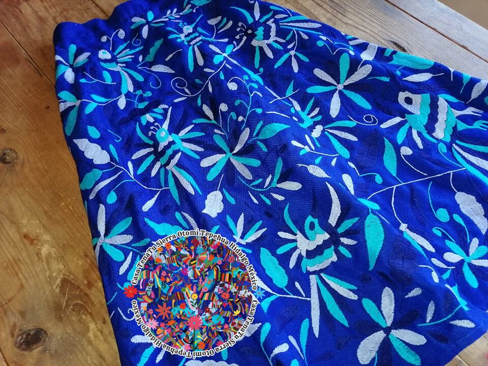 Hermosa falda Azul para Dama (sobre pedido)