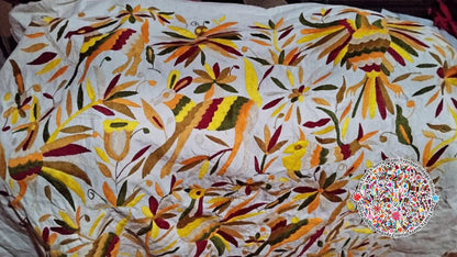 Bordado Otomí otoñal