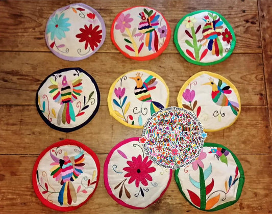 Tortilleros Bordados Otomí