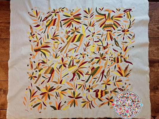 Bordado Otomí otoñal