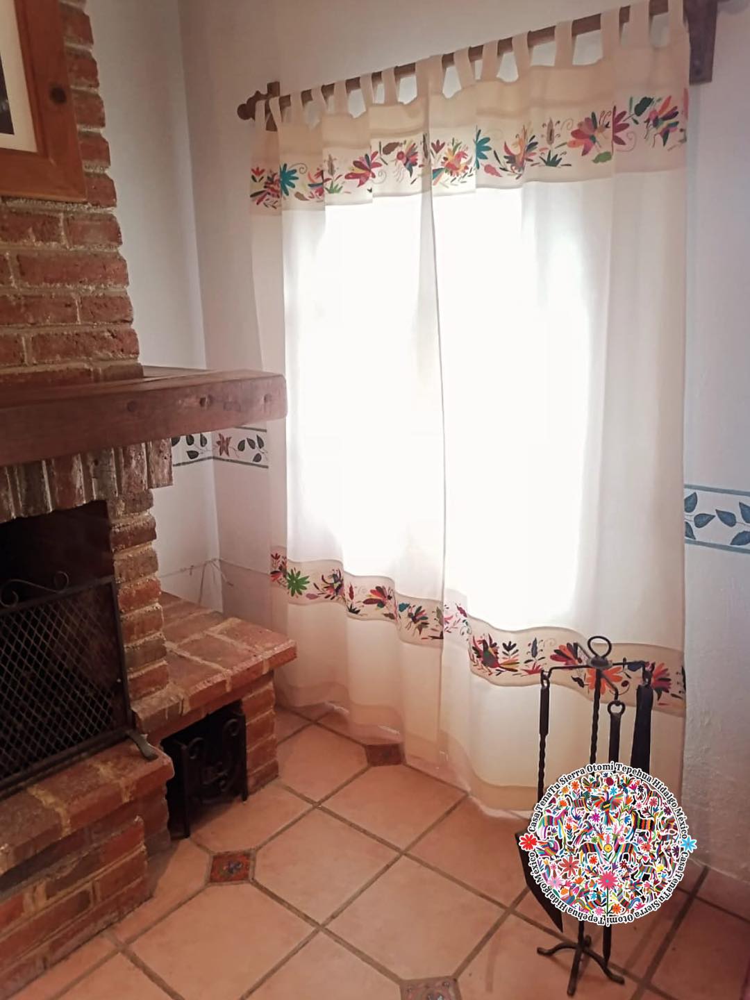 Hermosas Cortinas DOBLE CENEFA OTOMI "entrega 20 días hábiles"