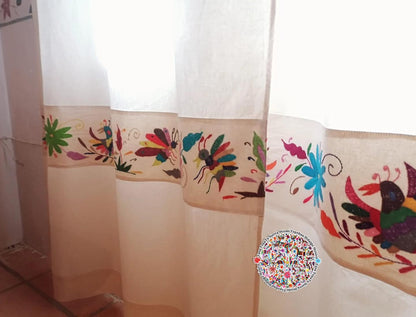 Hermosas Cortinas DOBLE CENEFA OTOMI "entrega 20 días hábiles"